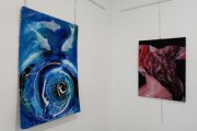 Pozvánka na výstavu – malba a koláže Petry Zemanové